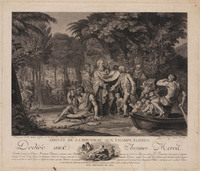 TvB G 5568
          <br/>
          Aankomst van J.J. Rousseau in de Elyzeese velden
          <br/>
          <em>Macret, Charles François (1751-1789)</em>
